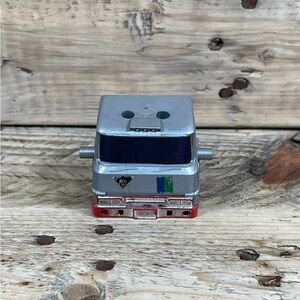Marchon Road Bots Loadorr Dump Truck Figure Part 1984 Silver Robot Car Toy VTG